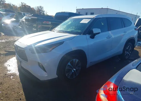 2023 Toyota Highlander Hybrid Xle из США, поврежденный, VIN 5TDKBRCH6PS584582